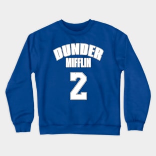 Dwight Schrute Jersey 2 Crewneck Sweatshirt